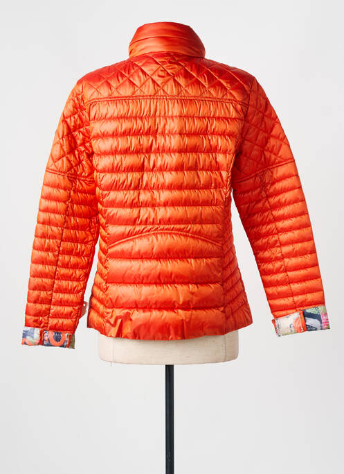 Doudoune poches sans capuche orange GREEN GOOSE femme