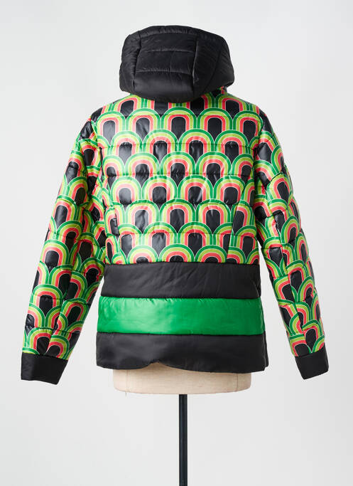 Doudoune poches a capuche vert MERI & ESCA femme