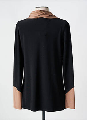 Top stretch manches longues noir JOSEPH RIBKOFF femme