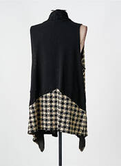 Gilet sans manche noir FRANCK ANNA pour femme seconde vue