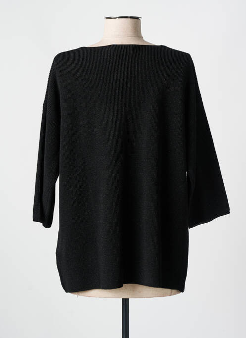 Gilet manches longues noir GRIFFON pour femme