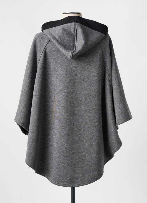 Poncho gris MERI & ESCA pour femme