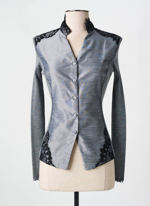 Veste chic gris OSCALITO pour femme