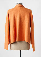 Gilet manches longues orange FUEGO WOMAN pour femme seconde vue