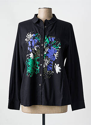 Chemisier noir DOLCEZZA pour femme