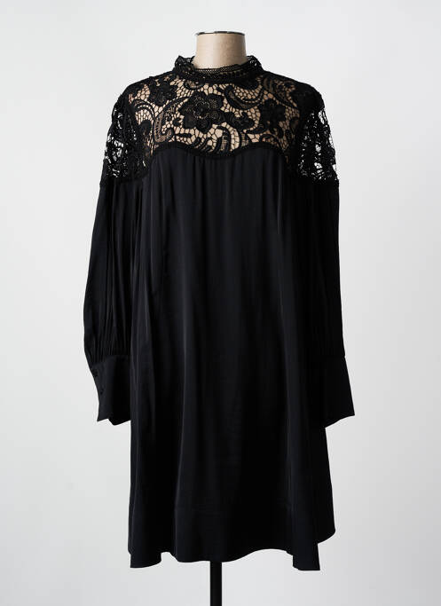 Robe mi-longue noir MARC AUREL pour femme