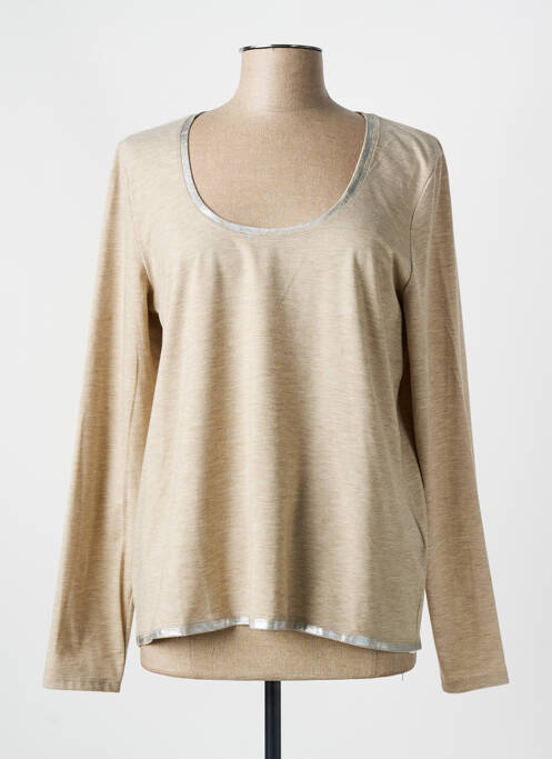 T-shirt beige SPORTALM pour femme