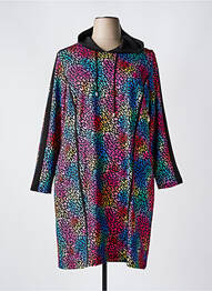Robe mi-longue manches longues manches longues noir MERI & ESCA femme