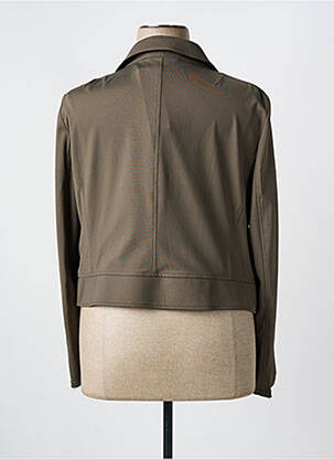 Veste casual col tailleur vert MARC AUREL femme