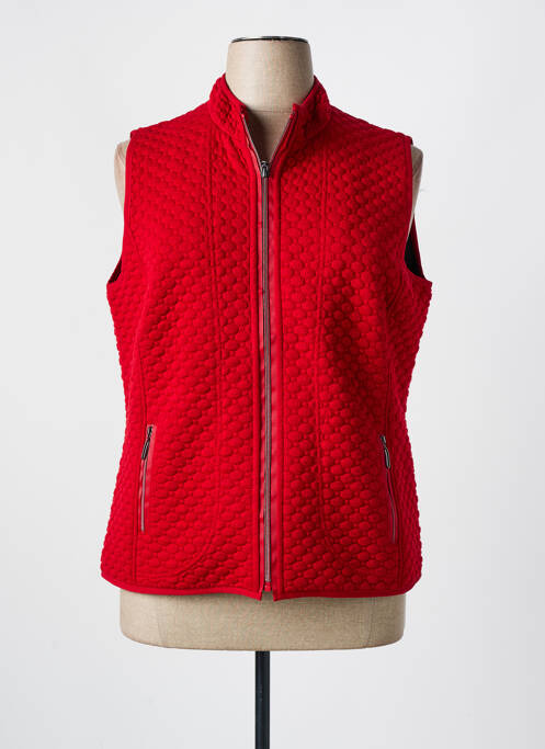 Gilet sans manche rouge RABE pour femme