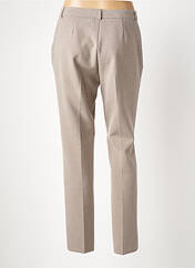 Pantalon droit marron DEVERNOIS pour femme seconde vue