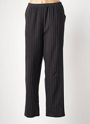 Pantalon droit noir FRANCK ANNA pour femme