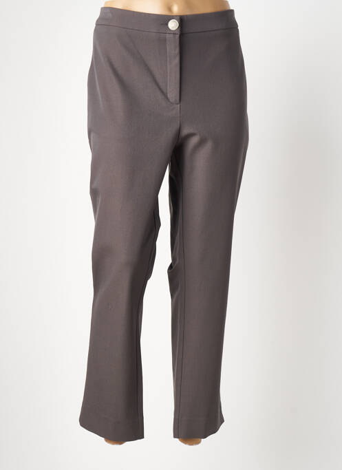 Pantalon 7/8 gris DEVERNOIS pour femme