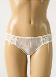 Culotte broderie beige BARBARA femme