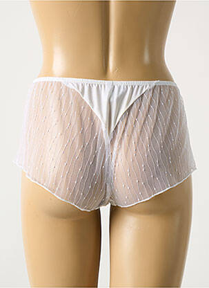 Shorty broderie blanc BARBARA femme