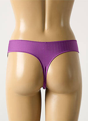 Tanga tanga violet BARBARA femme