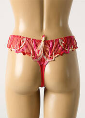 Tanga rouge BARBARA pour femme seconde vue