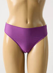 Tanga violet BARBARA pour femme seconde vue