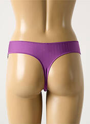 Tanga violet BARBARA pour femme seconde vue