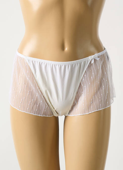 Shorty blanc BARBARA pour femme