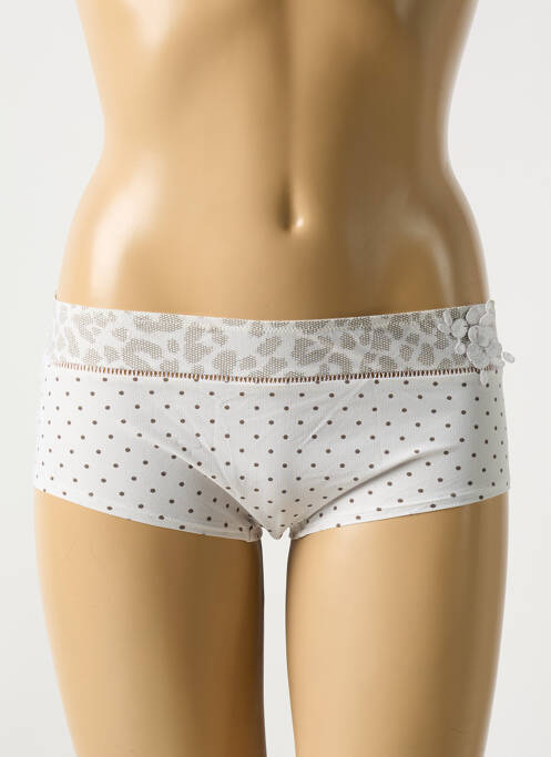 Shorty blanc BARBARA pour femme