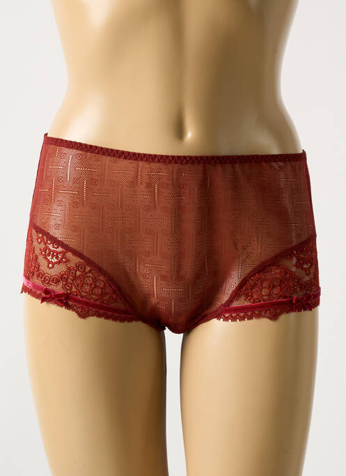 Shorty marron BARBARA pour femme