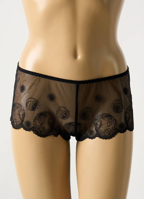 Shorty noir BARBARA pour femme