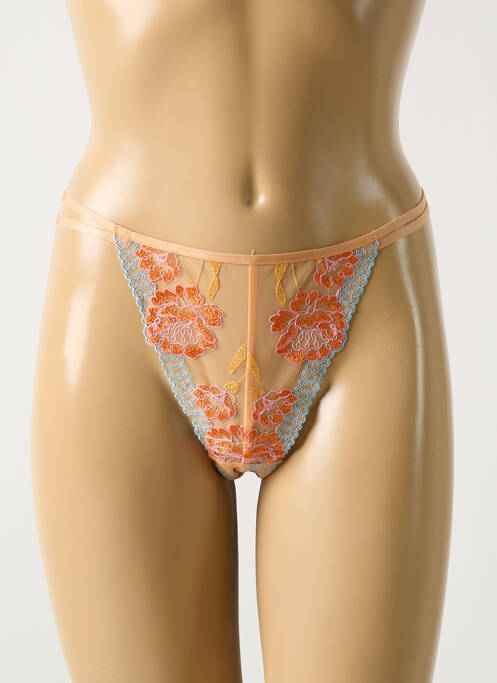 String orange BARBARA pour femme