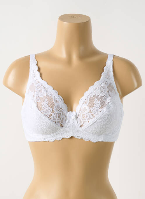Soutien-gorge blanc PIEGE pour femme