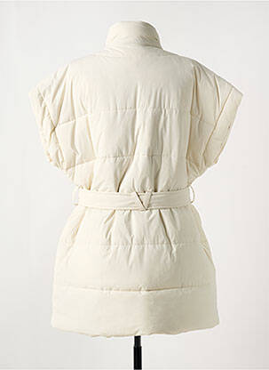 Doudoune poches sans capuche beige OAKWOOD femme