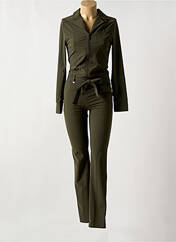 Combi-pantalon vert HBT pour femme seconde vue