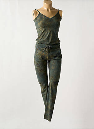 Combi-pantalon vert HBT pour femme