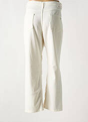 Jeans coupe droite beige PLEASE pour femme seconde vue