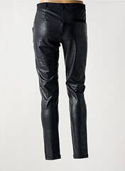 Pantalon slim noir HBT pour femme seconde vue