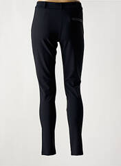 Pantalon slim noir HBT pour femme seconde vue