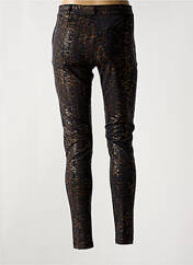 Pantalon slim noir HBT pour femme seconde vue