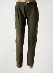 Pantalon slim vert HBT pour femme seconde vue