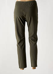 Pantalon slim vert HBT pour femme seconde vue