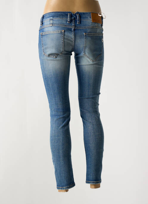 Jeans coupe slim stretch taille normale bleu PLEASE femme