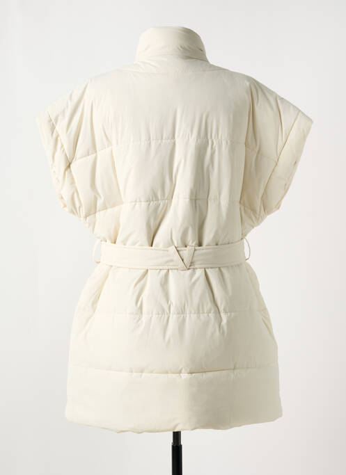 Doudoune poches sans capuche beige OAKWOOD femme