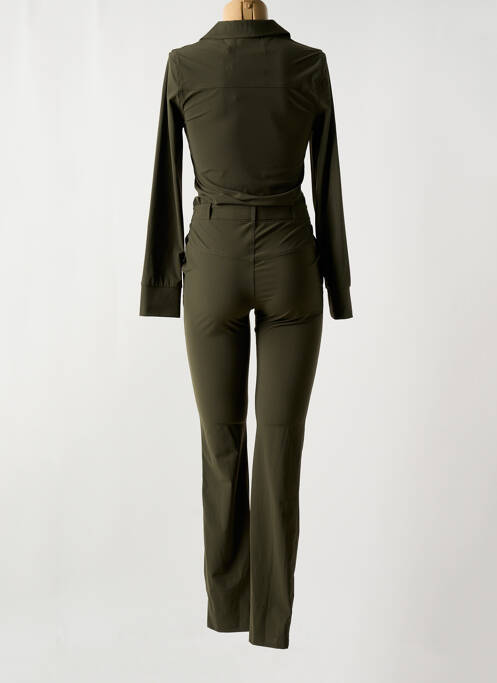 Combi-pantalon vert HBT pour femme