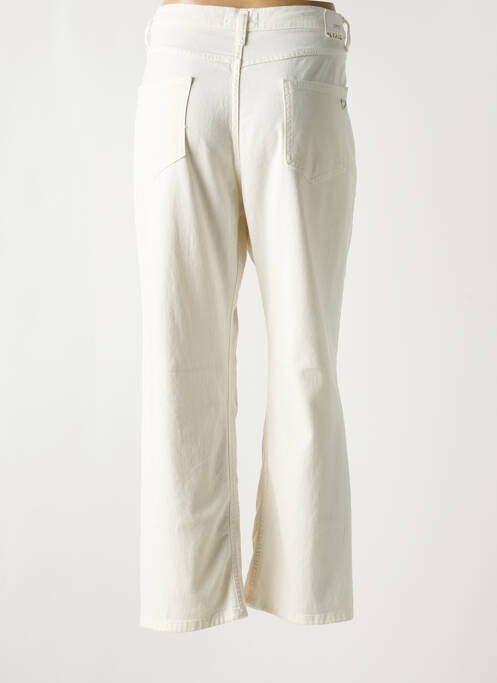 Jeans coupe droite beige PLEASE pour femme