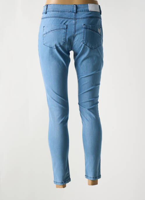 Jeans coupe slim bleu HBT pour femme