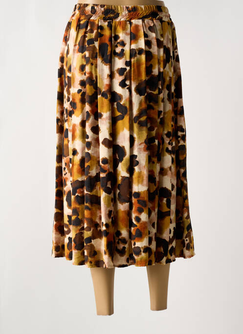 Jupe longue marron fonce SCARLET ROOS pour femme