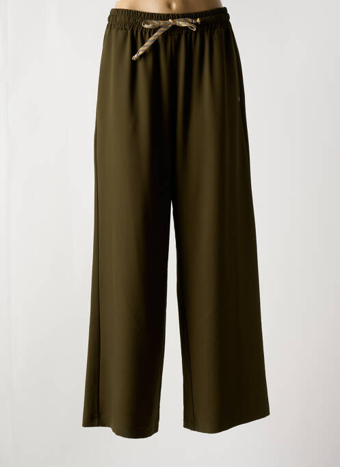 Pantalon large vert PLEASE pour femme