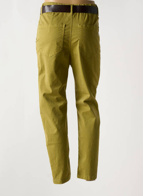 Pantalon slim vert PLEASE pour femme