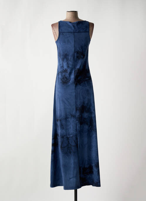 Robe longue bleu HBT pour femme