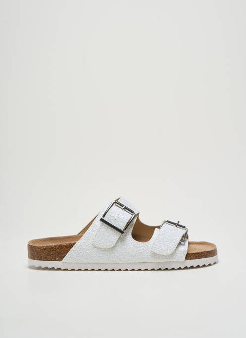 Mules/Sabots blanc COLORS OF CALIFORNIA femme