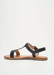 Sandales/Nu pieds noir LES TROPEZIENNES PAR M.BELARBI pour femme seconde vue