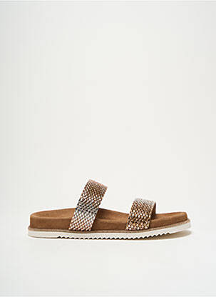 Mules/Sabots argent CB FUSION pour femme